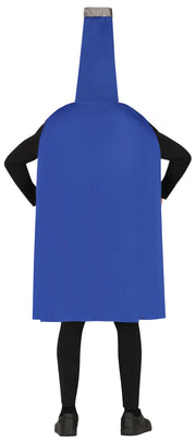 Wodkaflaschen Kostüm für Herren blau, Bild 2
