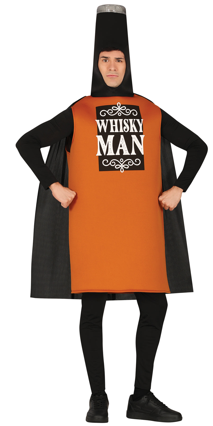 Whiskyflaschen Kostüm für Herren braun