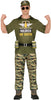 GP86026 – Militär Bier Held Outfit Junggesellenabschied – Größe: 48 - 50 (M), 52 - 54 (L) – Farbe: Grün