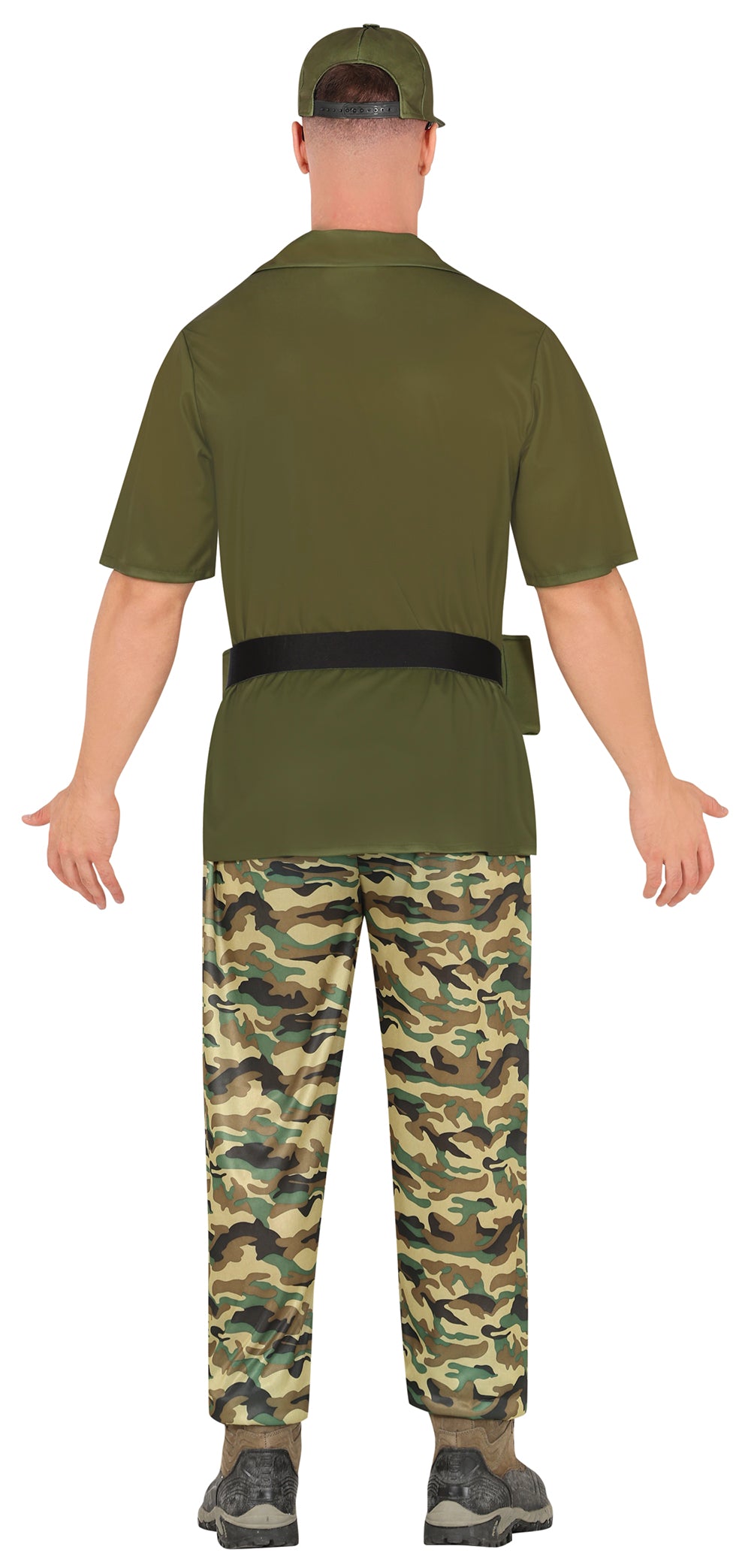 GP86026 – Militär Bier Held Outfit Junggesellenabschied – Größe: 48 - 50 (M), 52 - 54 (L) – Farbe: Grün