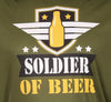 GP86026 – Militär Bier Held Outfit Junggesellenabschied – Größe: 48 - 50 (M), 52 - 54 (L) – Farbe: Grün