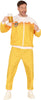 GP86035 – Bier Party Karneval Outfit Gelb Jacke Hose – Größe: 48 - 50 (M), 52 - 54 (L) – Farbe: Gelb