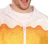 GP86035 – Bier Party Karneval Outfit Gelb Jacke Hose – Größe: 48 - 50 (M), 52 - 54 (L) – Farbe: Gelb