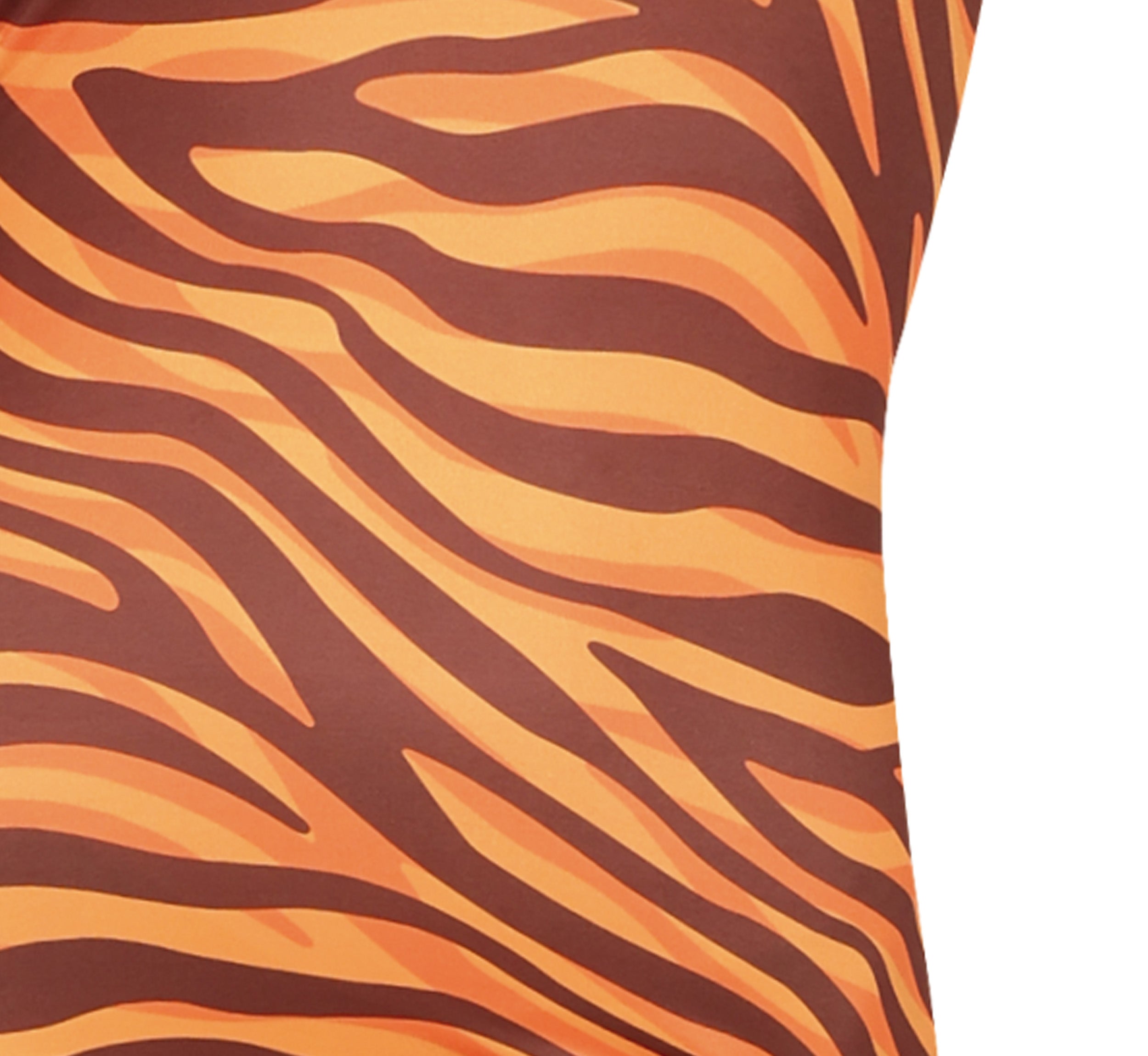 GP86038 – Tierkostüm Karneval Tiger Katzenohren – Größe: 36 - 38 (S), 38 - 40 (M), 42 - 44 (L) – Farbe: Orange