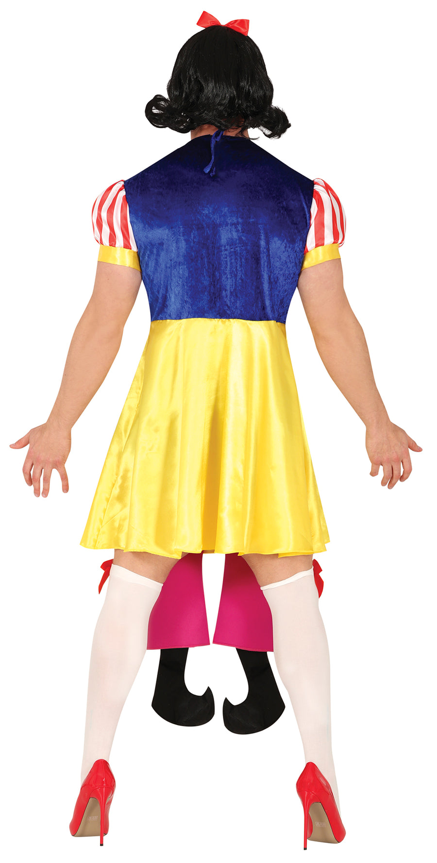 GP86046 – Prinzessin Spaßkostüm JGA Fasching – Größe: 48 - 50 (M), 52 - 54 (L) – Farbe: Blau, Ansicht 2