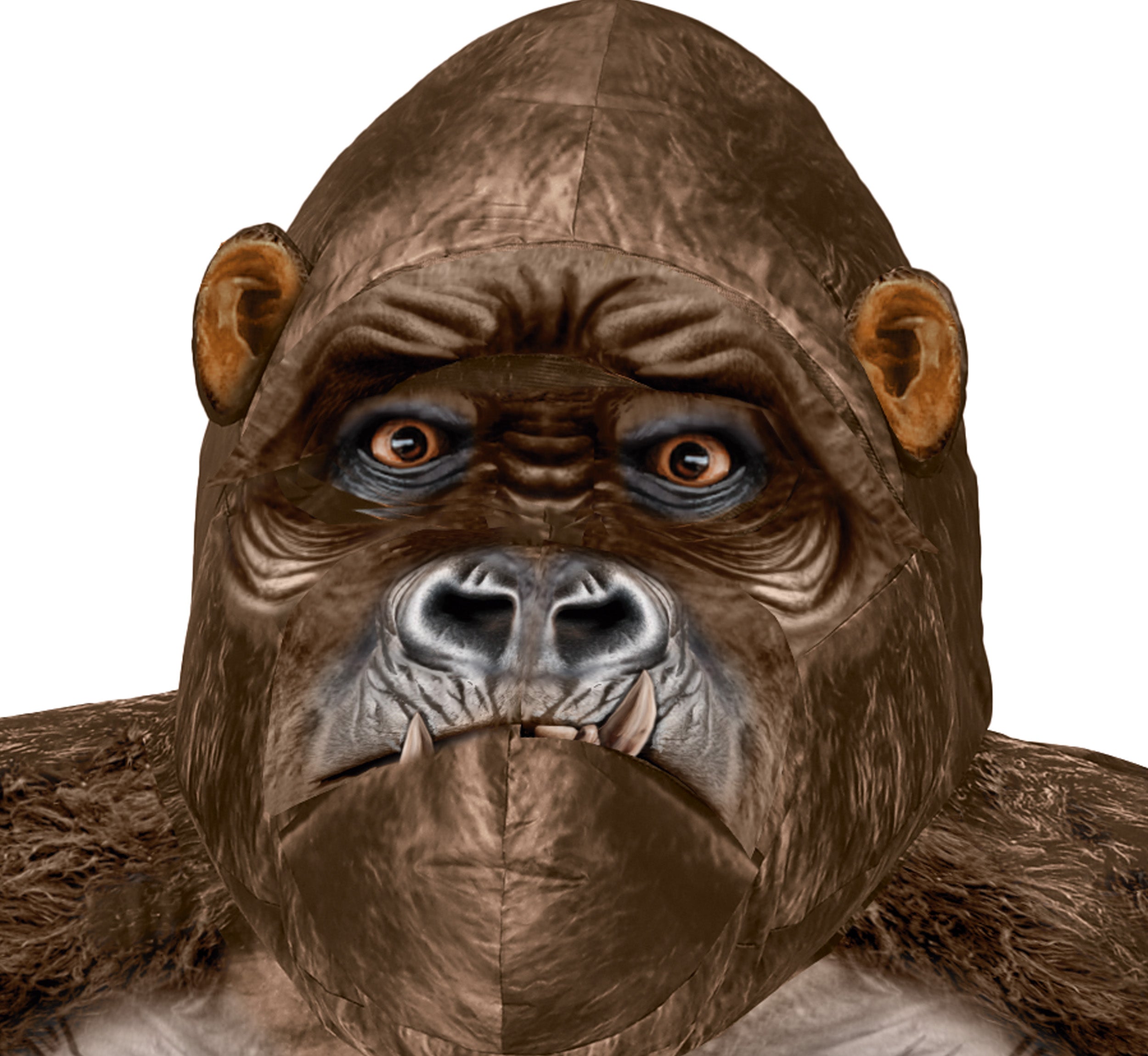 GP86061 – Tierisches Film Monster Gorilla – Größe: 52 - 54 (L) – Farbe: Schwarz