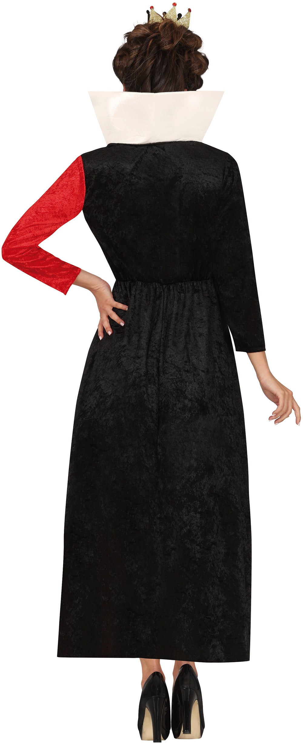 GP86087 – Märchenkönigin Karneval Damenkleid Märchen – Größe: 36 - 38 (S), 38 - 40 (M), 42 - 44 (L) – Farbe: Rot