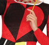 GP86087 – Märchenkönigin Karneval Damenkleid Märchen – Größe: 36 - 38 (S), 38 - 40 (M), 42 - 44 (L) – Farbe: Rot