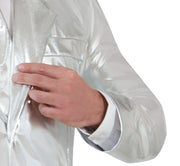 Silber Anzug Kostüm für Herren 3 teilig, Bild 3