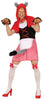 GP86099 – Werwolf Märchen Kostüm Cape – Größe: 48 - 50 (M), 52 - 54 (L) – Farbe: Rot