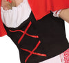 GP86099 – Werwolf Märchen Kostüm Cape – Größe: 48 - 50 (M), 52 - 54 (L) – Farbe: Rot