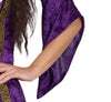 GP86103 – Prinzessin Mittelalter Karneval Kostüm – Größe: 36 - 38 (S), 38 - 40 (M), 42 - 44 (L) – Farbe: Lila