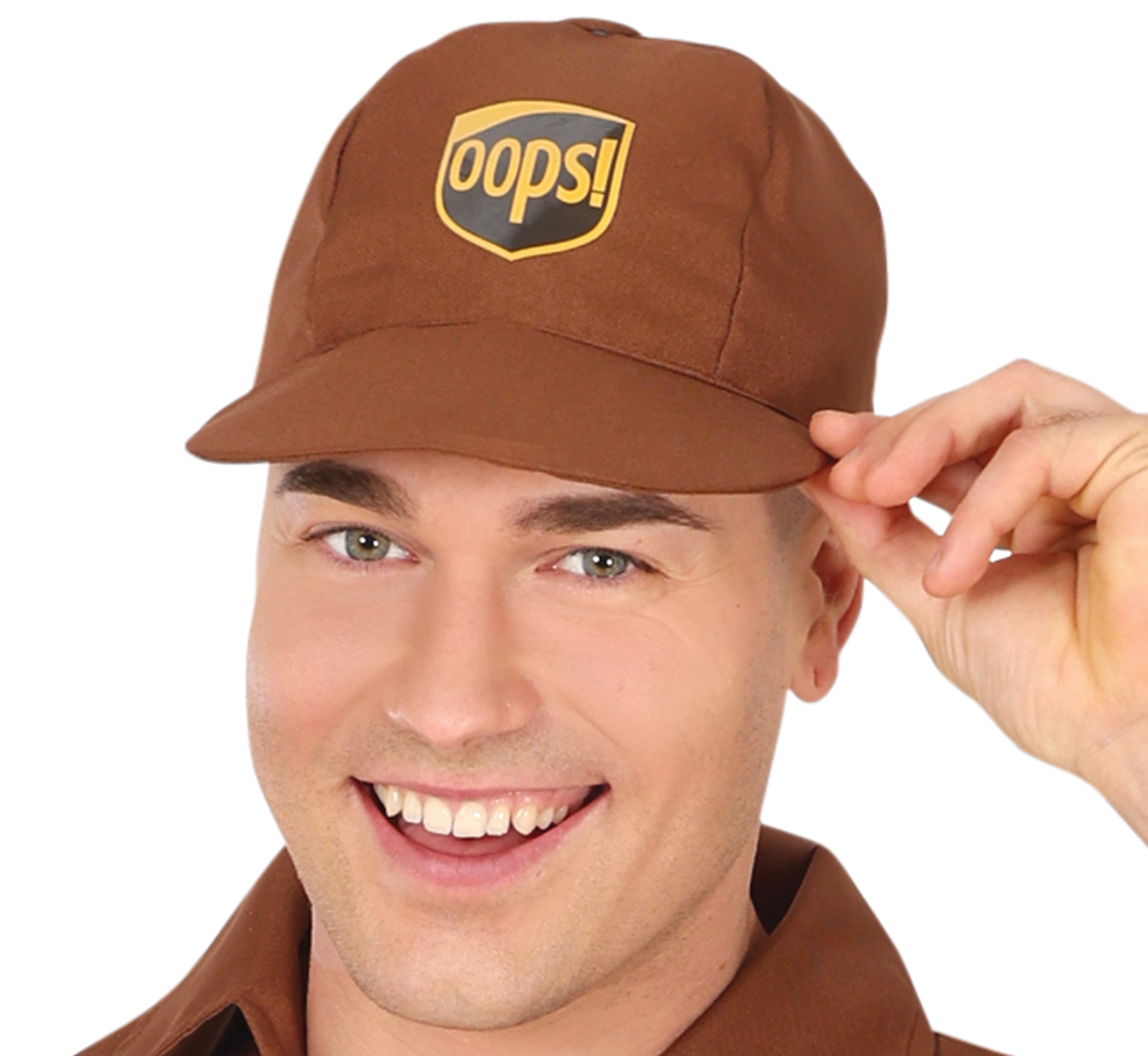 GP86108 – Junggesellenabschied Spaß Paket Lieferant – Größe: 48 - 50 (M), 52 - 54 (L) – Farbe: Braun