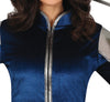 GP86113 – Ritterin Mittelalter Gewand Blau – Größe: 36 - 38 (S), 38 - 40 (M), 42 - 44 (L) – Farbe: Blau