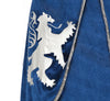 GP86113 – Ritterin Mittelalter Gewand Blau – Größe: 36 - 38 (S), 38 - 40 (M), 42 - 44 (L) – Farbe: Blau