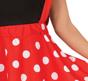 Maus Kostüm für Damen mit Haarreif rot, Bild 4