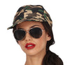 GP86125 – Militär Uniform Camouflage Kostüm Set – Größe: 36 - 38 (S), 38 - 40 (M), 42 - 44 (L) – Farbe: Grün
