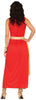 GP86137 – Roemer Toga Tunica Rot Gold Antikes Rom – Größe: 36 - 38 (S), 38 - 40 (M), 42 - 44 (L) – Farbe: Rot