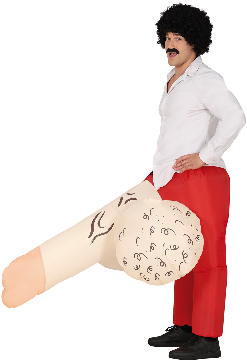 GP86141 – Junggesellenabschied Verrückter Gag Aufblasbare – Größe: 52 - 54 (L) – Farbe: Rot