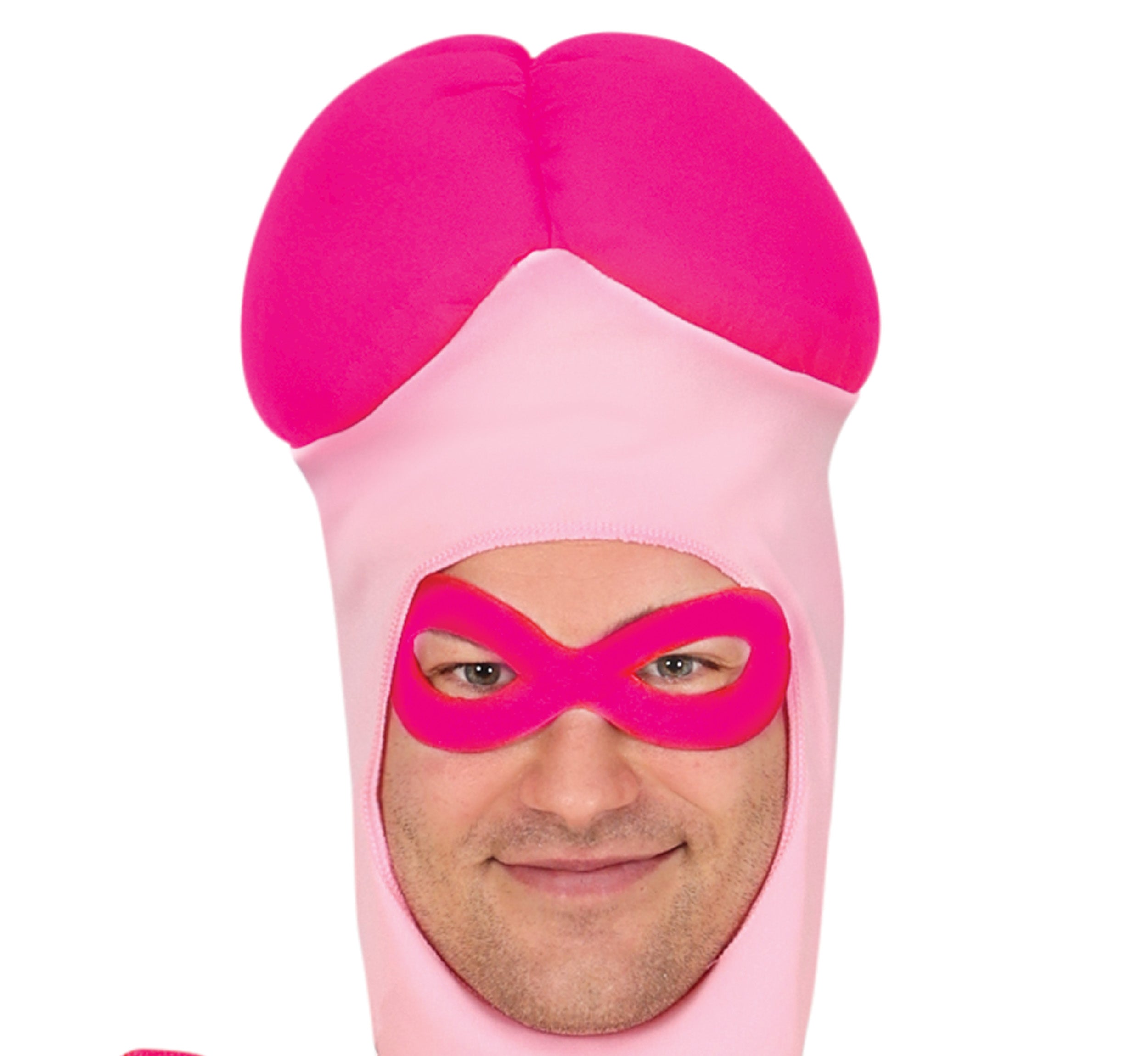 GP86161 – Superhelden Abenteuerfigur Maske Umhang – Größe: 52 - 54 (L) – Farbe: Beige