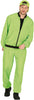 GP86187 – Retro 80s 90s Karneval Outfit – Größe: 48 - 50 (M), 52 - 54 (L) – Farbe: Grün