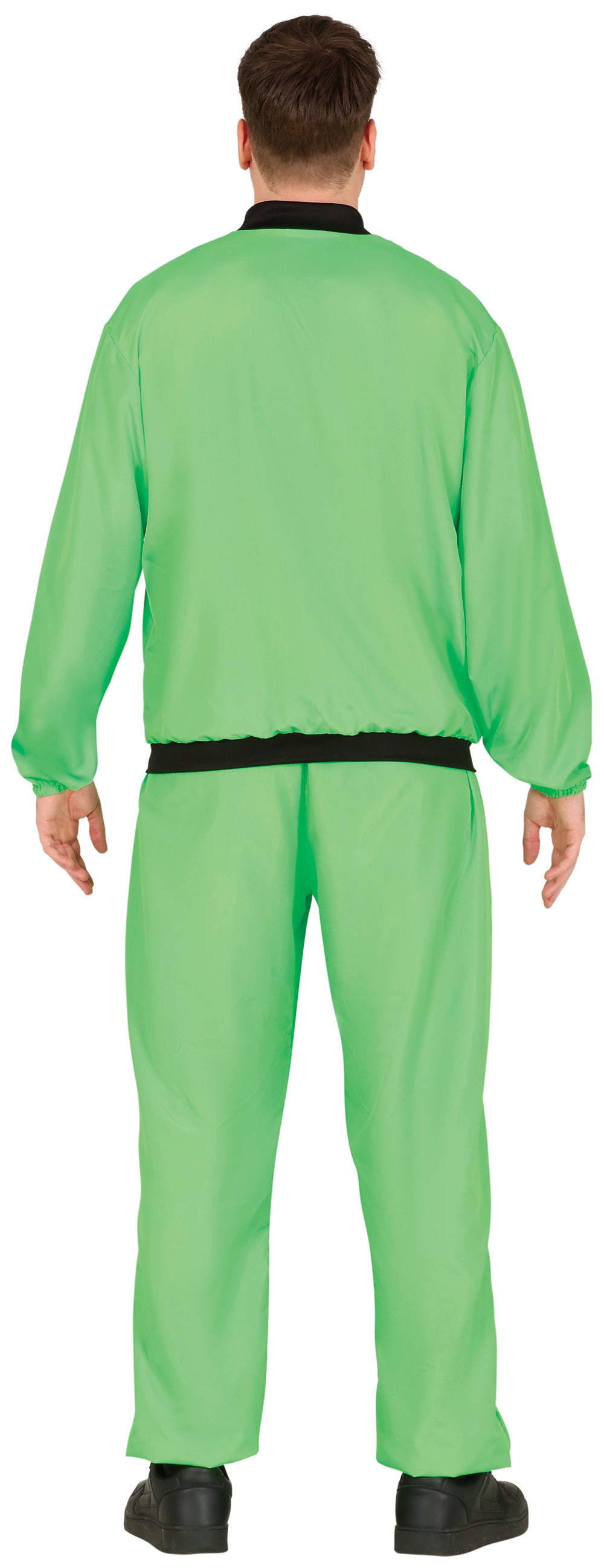 GP86187 – Retro 80s 90s Karneval Outfit – Größe: 48 - 50 (M), 52 - 54 (L) – Farbe: Grün
