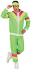 GP86194 – 80er Retro Trainingsanzug Karneval – Größe: 48 - 50 (M), 52 - 54 (L) – Farbe: Mehrfarbig