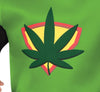 GP86211 – Junggesellenabschied Spaßiges Cannabis – Größe: 52 - 54 (L) – Farbe: Grün