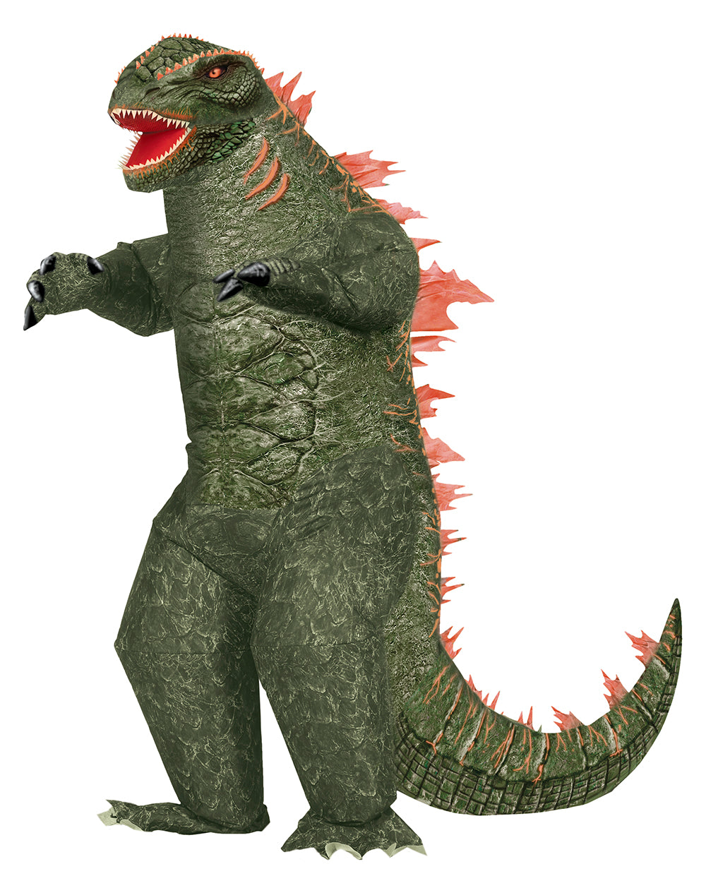 GP86223 – Tier Riese Luftgestalt Dino Grün Rot – Größe: 52 - 54 (L) – Farbe: Grün