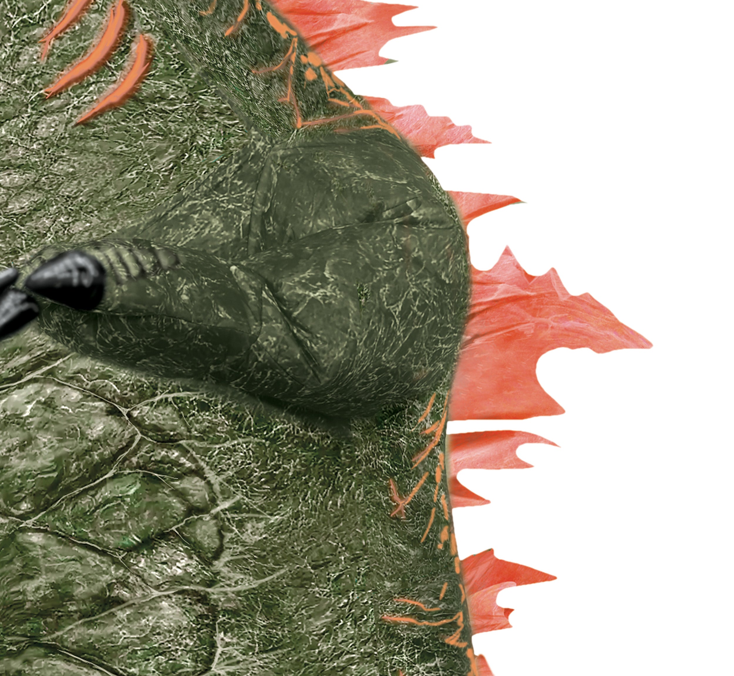 GP86223 – Tier Riese Luftgestalt Dino Grün Rot – Größe: 52 - 54 (L) – Farbe: Grün