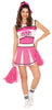 GP86224 – Sportliches Cheerleader Outfit – Größe: 36 - 38 (S), 38 - 40 (M), 42 - 44 (L) – Farbe: Pink