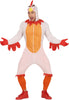 GP86228 – Tierkarneval Spaßvogel Jumpsuit – Größe: 48 - 50 (M), 52 - 54 (L) – Farbe: Weiß