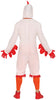 GP86228 – Tierkarneval Spaßvogel Jumpsuit – Größe: 48 - 50 (M), 52 - 54 (L) – Farbe: Weiß