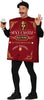 GP86241 – Bier Genießer Kostüm Beret Schnurrbart – Größe: 52 - 54 (L) – Farbe: Rot