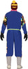 GP86247 – 80s Skianzug Karneval Retro – Größe: 46 - 48 (S), 48 - 50 (M), 52 - 54 (L) – Farbe: Mehrfarbig