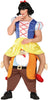 GP86261 – Prinzessin Huckepack Kostüm Fantasie – Größe: 52 - 54 (L) – Farbe: Mehrfarbig
