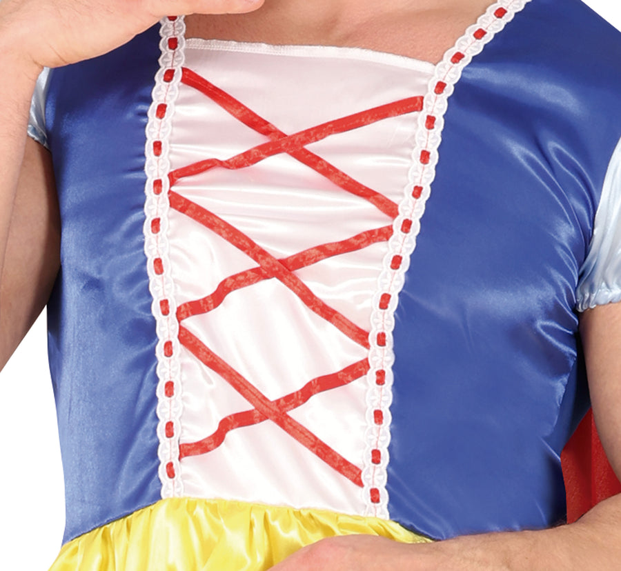 GP86261 – Prinzessin Huckepack Kostüm Fantasie – Größe: 52 - 54 (L) – Farbe: Mehrfarbig, Ansicht 2