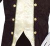 GP86266 – Marquisen Eleganz Barock Kostüm – Größe: 48 - 50 (M), 52 - 54 (L) – Farbe: Braun