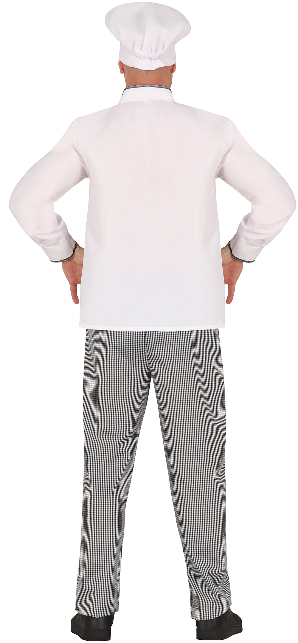 GP86279 – Koch Karnevals Kostüm Chef Mütze – Größe: 48 - 50 (M), 52 - 54 (L) – Farbe: Weiß