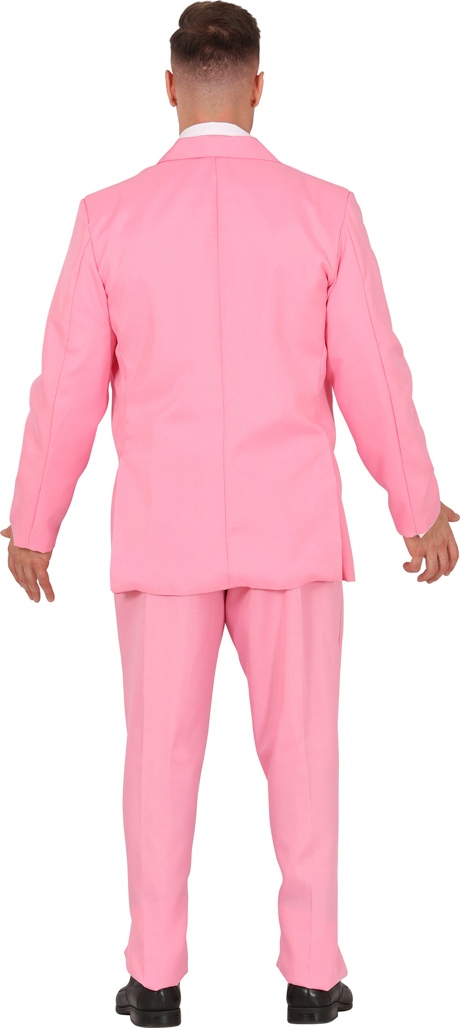 GP86287 – Karneval Held Pink Eleganz Anzug Krawatte – Größe: 46 - 48 (S), 48 - 50 (M), 52 - 54 (L) – Farbe: Pink, Ansicht 2