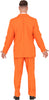GP86291 – Karnevalsheld Orange Anzug – Größe: 46 - 48 (S), 48 - 50 (M), 52 - 54 (L) – Farbe: Orange