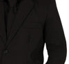 GP86305 – Karneval Eleganz Schwarz Anzug Komplettset – Größe: 46 - 48 (S), 48 - 50 (M), 52 - 54 (L) – Farbe: Schwarz