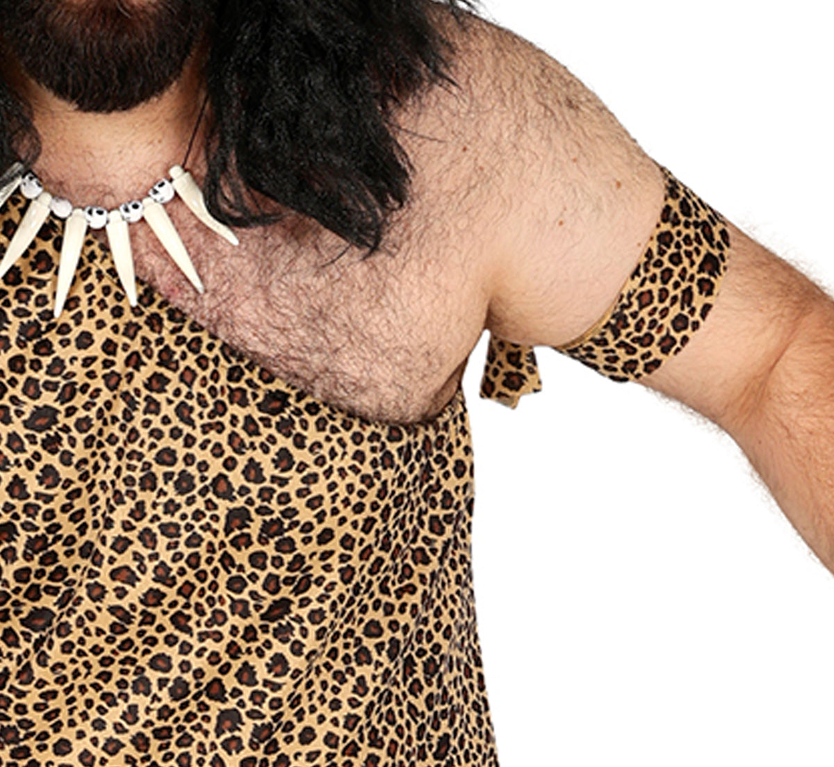 GP84816 – Troglodyten Steinzeit Kostüm Karneval – Größe: 56 - 58 (XXL) – Farbe: Braun