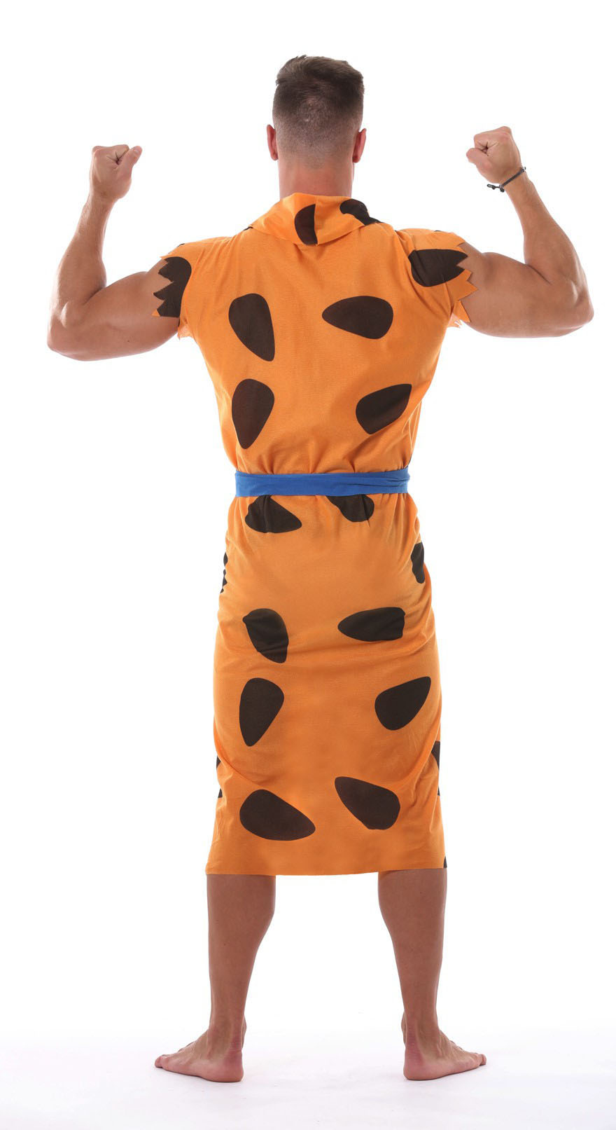 GP80818 – Troglodyten Film Kostüm Steinzeit – Größe: 54 - 56 (XL) – Farbe: Orange