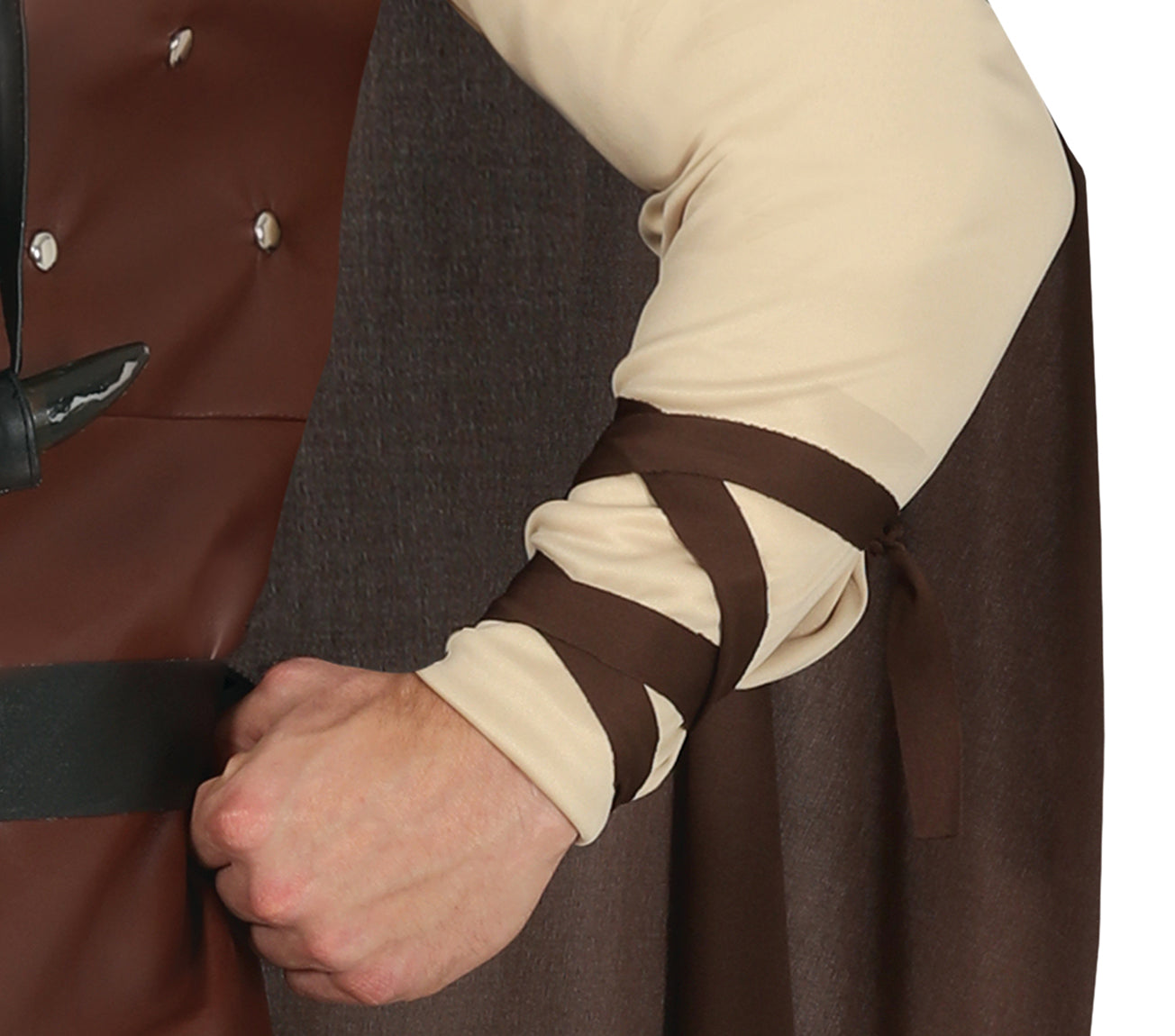 GP79279 – Wikinger Krieger Helm Rüstung – Größe: 54 - 56 (XL) – Farbe: Braun