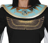 GP79371 – Ägyptische Königin Karnevalsgewand – Größe: 44 - 46 (XL) – Farbe: Schwarz