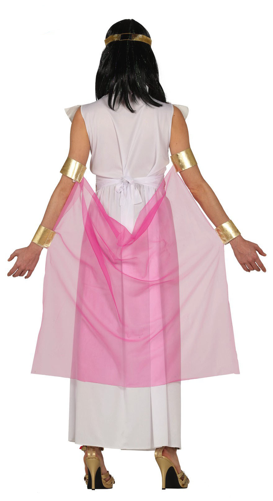 GP88298 – Ägypten Kleopatra Königin Karnevalskostüm – Größe: 44 - 46 (XL) – Farbe: Weiß, Ansicht 2