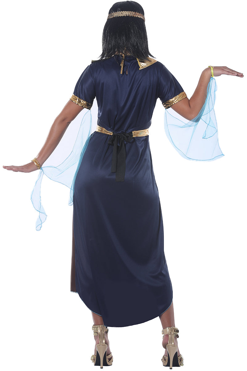 GP80870 – Ägyptische Prinzessin Nefertiti Kostüm – Größe: 44 - 46 (XL) – Farbe: Schwarz
