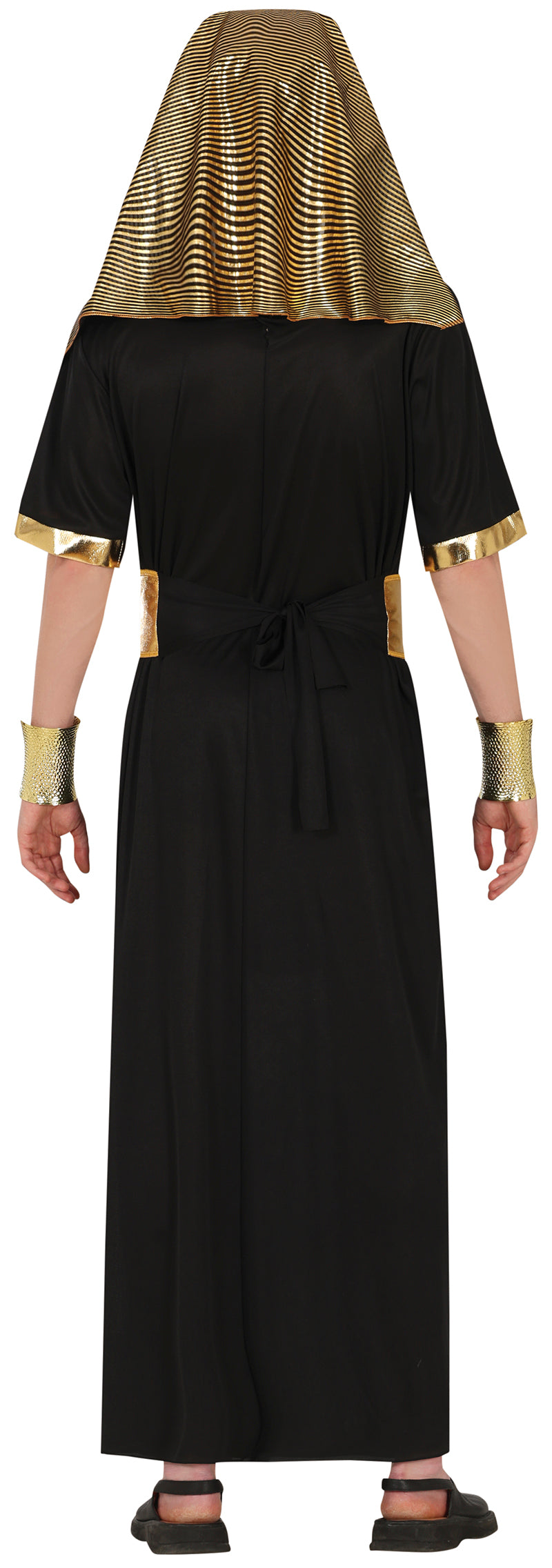 GP80297 – Ägyptischer Pharao Antikes Gewand – Größe: 54 - 56 (XL) – Farbe: Schwarz
