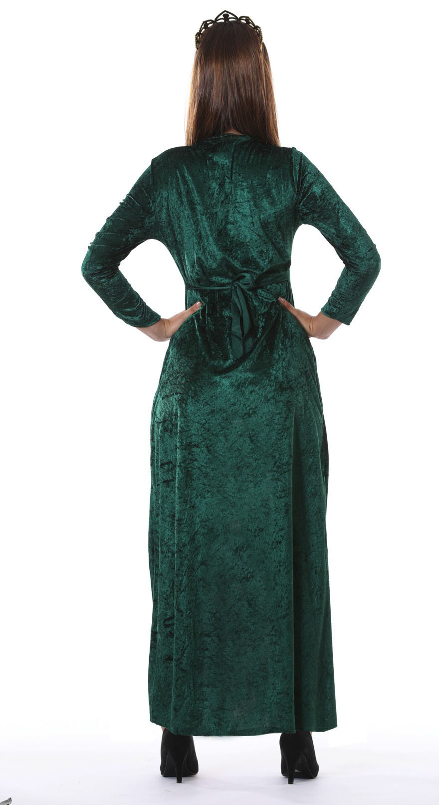 GP80801 – Prinzessin Mittelalter Kleid Karneval – Größe: 44 - 46 (XL) – Farbe: Grün